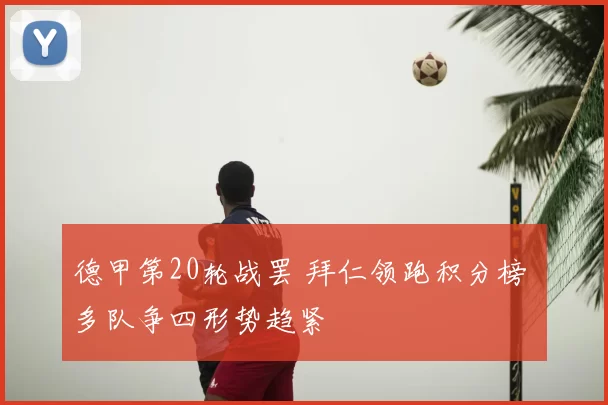 德甲第20轮战罢 拜仁领跑积分榜 多队争四形势趋紧